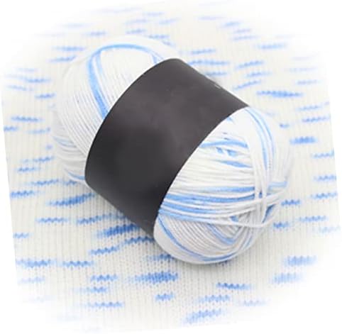 Favomoto 5 rolos cobertores acinzentados para projetos kit de crochê de crochê roxo crochetas lenços verdes
