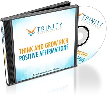 CD de mudanças de mentalidade do dinheiro: pense e cresça rico CD de áudio positivo de Audio
