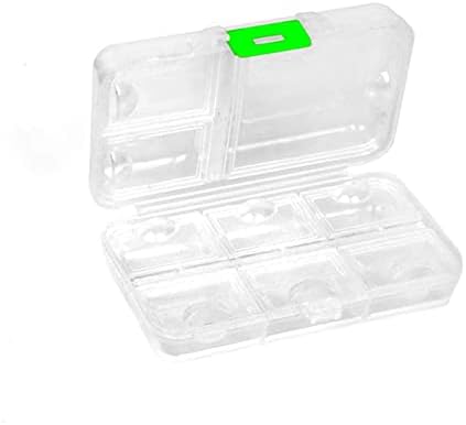 SAMFANSAR TABLETS Caixa de armazenamento 9 grades 7 dias Uso de uso da caixa de comprimidos de comprimidos