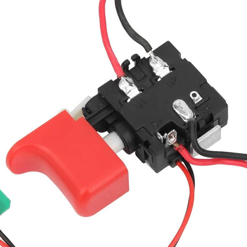 Interruptor de gatilho de perfuração interruptor de perfuração Acessórios da ferramenta de energia elétrica DCJZ1201 Ferramenta de interruptor de gatilho de perfuração - Ferramenta -