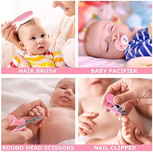 Fantasyday 13PCS Healthcare and Nursery Healthcare and Helfing Kit, incluindo Baby Brush, Comi