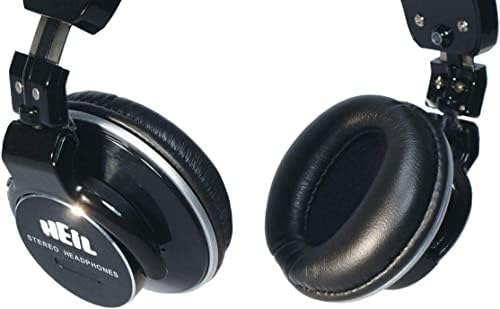 Heil Sound Pro Set 3 fones de ouvido de estúdio com costas fechadas. Fones de ouvido de alta impedância e graves profundos perfeitos para áudio de estúdio, áudio de podcast, áudio de som ao vivo e transmissão