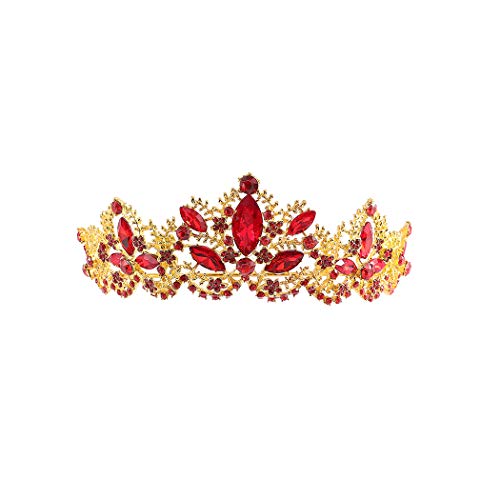 Littleb Barroce Crystal Wedding Crown Flor Bridal Hair Acessórios Tiara Headpieces Jóias para mulheres