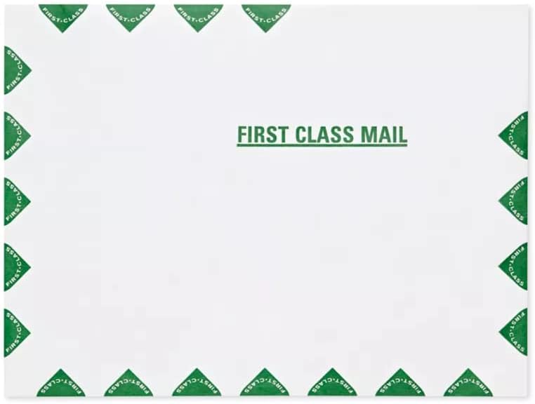 Endoc 10x13 Tyvek Primeira classe Envelopes de mala direta - 50 contagem - Envelopes de correspondência de catálogos