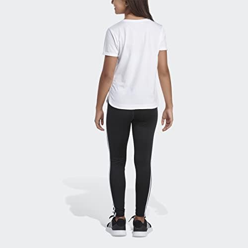 Camise de manga curta de meninas da Adidas