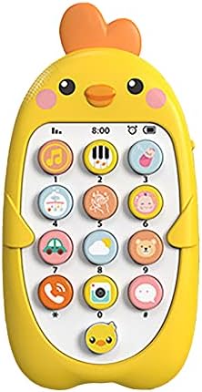 SOOTOP Telefones 6 Presentes Aniversário Para meses Prepressem Cell Girl 2 Toy Old 12 Toys Telefone para aprender jogos para crianças 10 e