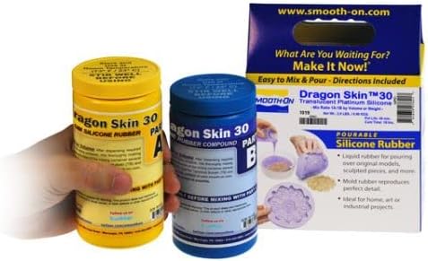 Skin Dragon Skin 30 - Adição de cura composta de borracha de silicone - unidade de cerveja