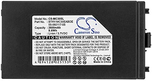 NOBRIM Battery Replacement for Symbol MC3000RLCP28S-00E, MC3000RLCP38S-00E, MC3000RLCP48S-00E, MC3000R-LM28S00K-E BTRYMC30KAB01-01, BTRYMC30KAB0E, BTRYMC30KABOE 3.7v