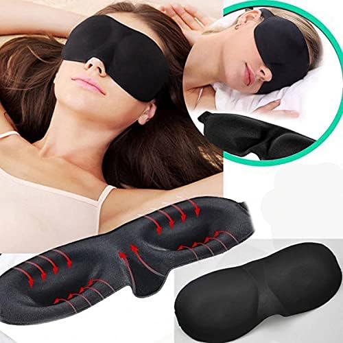 Seja seguro para sempre capa de sombra para dormir para homens e mulheres, cobertura ocular, pasta cega para