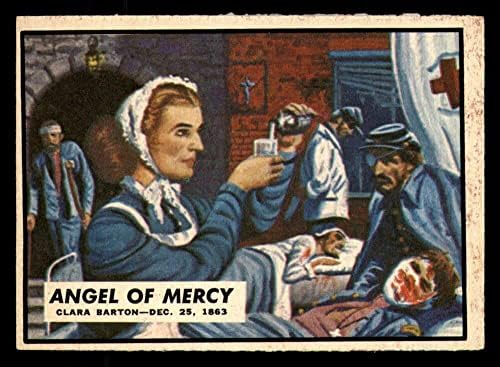 NONSPORT 1962 Notícias da Guerra Civil 58 Angel of Mercy Print Marks