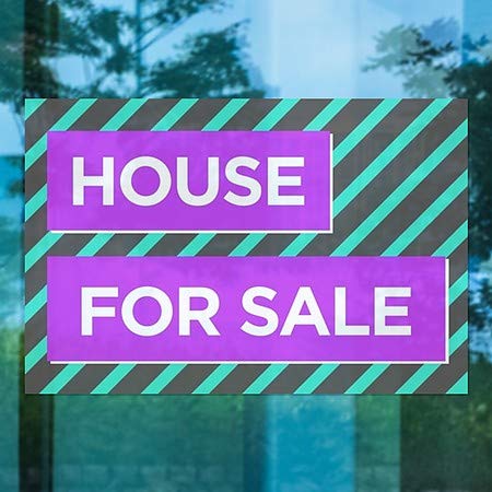 CGSignLab | Janela House for Sale -Modern Block Agarramento | 27 x18