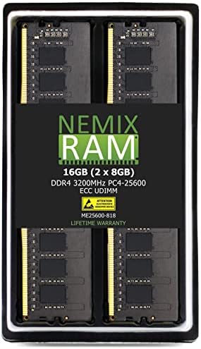 NEMIX RAM 96GB DDR4 3200MHz PC4-25600 ECC UDIMM Server Memory Upgrade