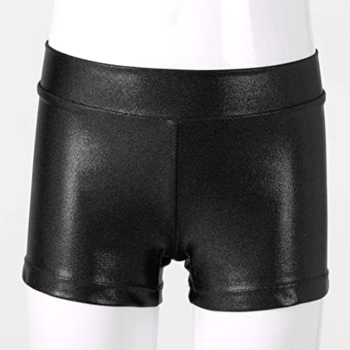 Jugaoge Girls Girls 2 Peques Ginástica Rhinestone collant e shorts Atenda ativa de roupas esportivas