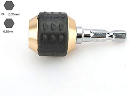 Peças da ferramenta 6.35mm haste hexagonal Ferramenta de conversor de conector de extensão magnética de bloqueio automático