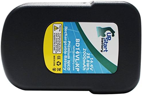 Substituição para Black & Decker HPB14 Bateria compatível com Black & Decker 14.4V HPB14 Power Tool Battery