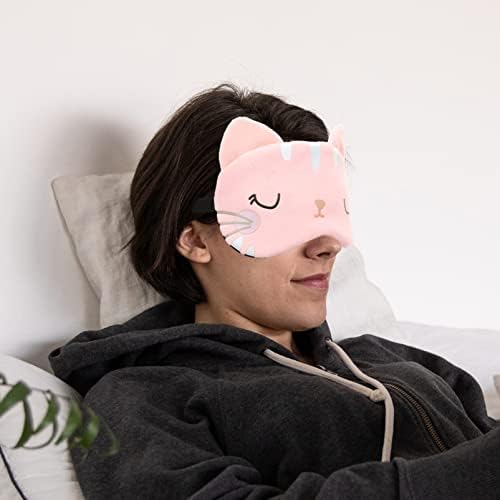 Besportble máscara do sono máscara infantil Cat Birthday Party Supplies 6pcs Animal Olhe Mask Conjunto