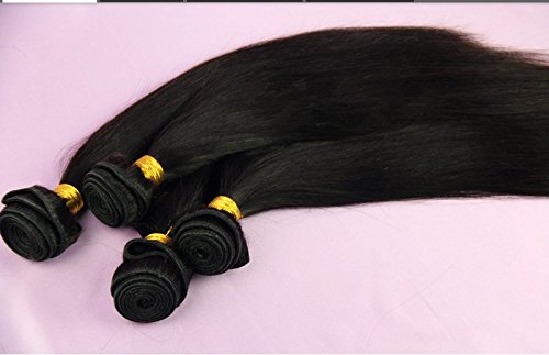 Hair Dajun 8a 3 Parte Fechamento com pacotes de pacote de cabelo de tecer virgem indiano reto Oferta