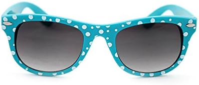 Óculos de sol de bolinhas de bolinhas de plástico para meninas para meninas para meninas Óculos de sol da moda