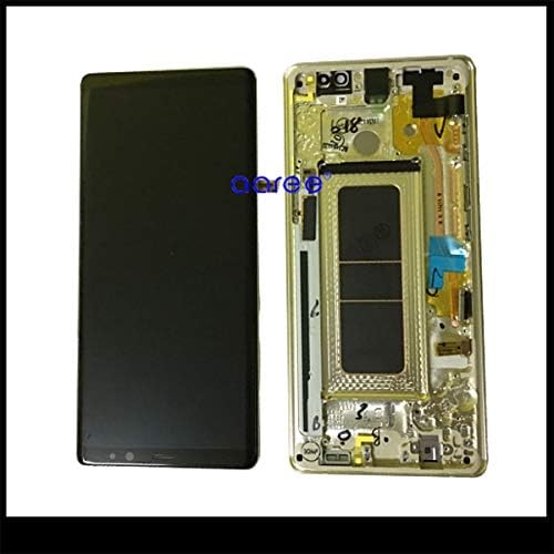 Telas LCD para celular Lysee - Super AMOLED LCD para Samsung Note 8 LCD Nota 8 N950F para Samsung Note 8