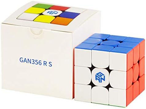 Ganete de cubers 356 RS 3x3 adesivos Magic Cube Gan 356 R S 3x3x3 Speed ​​Cube Puzzle