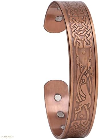 Bracelets de cobre- para homens e mulheres com ímãs, eficazes de cobre e alívio natural para dor nas articulações e artrite