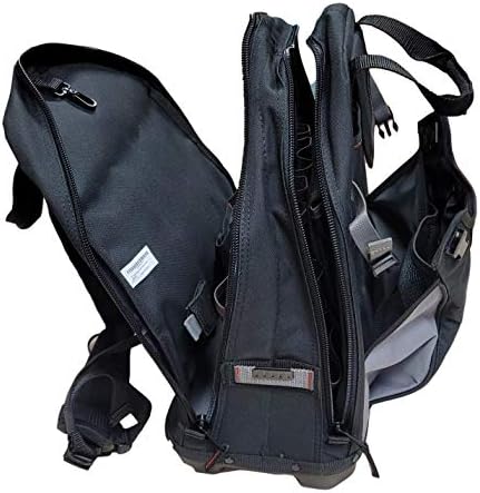 Ferramenta de serviço pesado, mochila com fundo reforçado-bolsa de ferramentas com revestimento de PVC