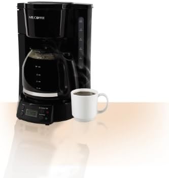 Sr. Coffee 12-Cup Programmable Coffee Hands, Black