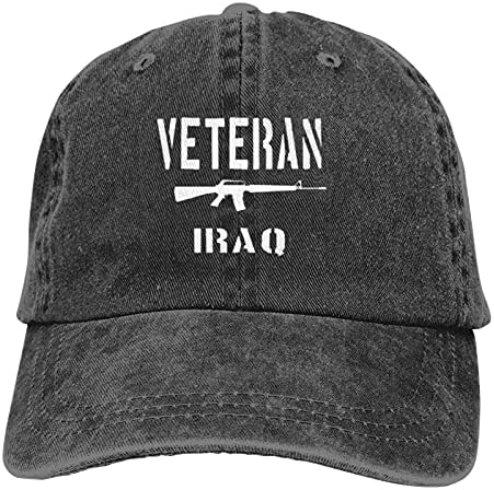 Veterano do Iraque 1ª guerra M16 Cap rifle adulto montanhismo ajustável clássico casquette denim chapéu