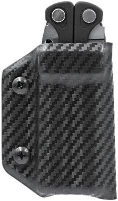 Clip & Carry Kydex Multitool Bainhe for Leatherman Charge - Feito nos EUA EDC Multi Tool Beather
