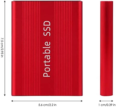 Wenlii portátil SSD USB 3.0 USB-C 1TB 500 GB DISCO DE ESTADO SOLIDO DE SOLIDO DE 6.0 GB/