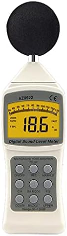Testador de ruído uxzdx cujux 30-130dB portátil Sount Medidor Decibel digital Noice Testador de detector