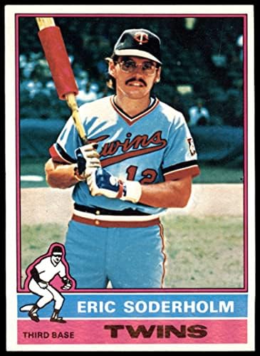 1976 Topps # 214 Eric Soderholm Minnesota Twins NM Twins