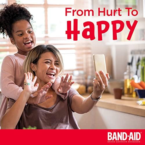 Band-Aid Brand Bandrages para pequenos cortes e arranhões, cuidados com feridas com personagens da Disney,