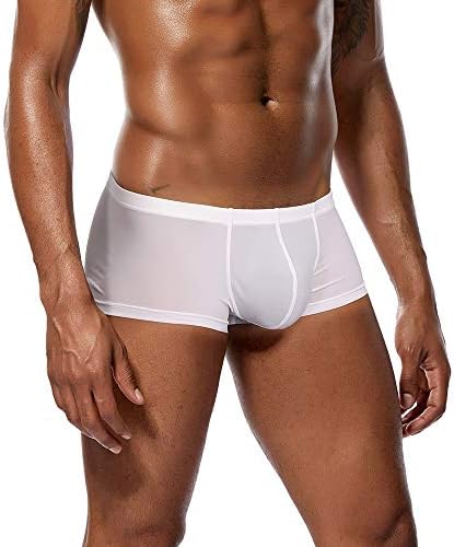 Masculino boxers de algodão masculina cueca shorts de roupa de baixo