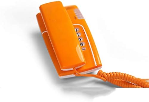 Telefone de parede UXZDX CuJux, mini -desktop com fio fixo fixo telefonia de parede de parede de parede mudo de