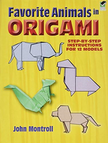 Animais favoritos de publicações de Dover em origami