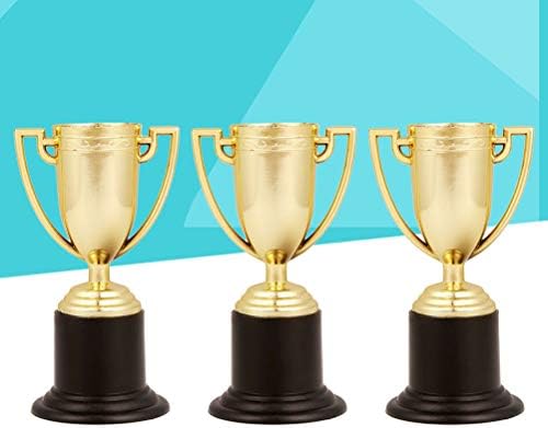 Trophy Student Sports Award Plastic Trophy Recompensa para competições esportivas 3 PCs