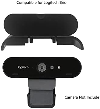 Capa de webcam Moimtech Compatível com webcam Logitech Brio 4K, Capa de webcam de privacidade da lente