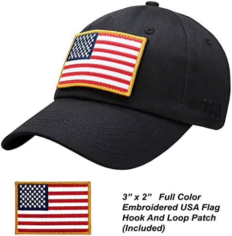 Antourage American Flag Unissex Baseball Hat para homens e mulheres | Tampa de viseira plana de malha