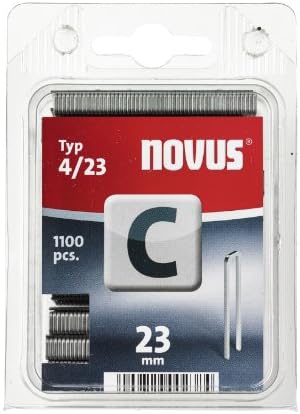 Novus 042-0392 CLAMP C 4 23 mm pacote de 1100