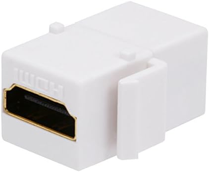 Monoprice 107836 Keystone Jack-USB 3.0 Uma fêmea para um adaptador de acoplador Feminino Tipo de descarga,