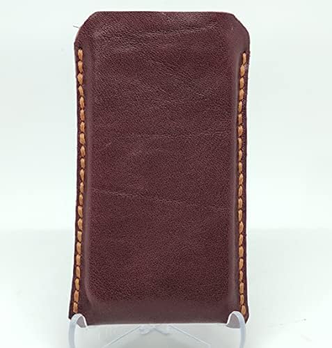Caixa de bolsa coldre de couro colderical para Motorola Moto G8, capa de telefone de couro genuíno,