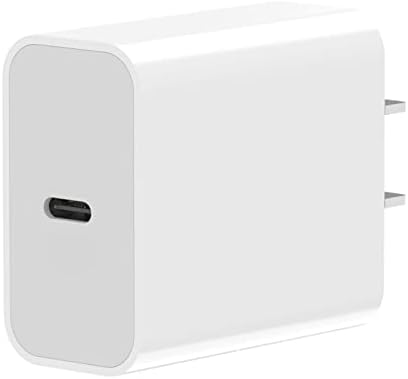 IPhone 14 Carregador, carregador USB C, adaptador de carregador rápido de 20W, carregador de parede USB Ultra-Compact