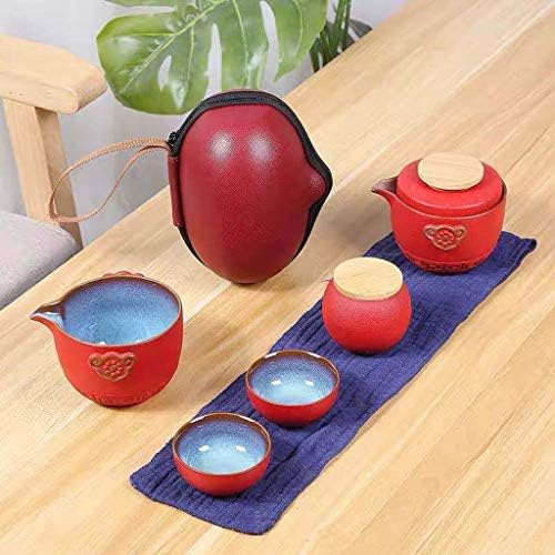 Conjunto de chá de chá de chá chinês Jydqm Conjunto de chá de kung fu teaset portátil portátil porcelana Teaset