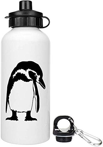 Azeeda 600ml 'agachando o pinguim' garrafa de água/bebida reutilizável