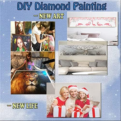 Kits de pintura de diamante para adultos, cenário subaquático Diamond Art Kids Iniciante Diy 5D