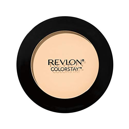 Face Powder By Revlon, Colorstay 16 horas Maquiagem, Longwear Medium- Cobertura completa com acabamento impecável, brilho e óleo, 820 luz, 2,4 oz