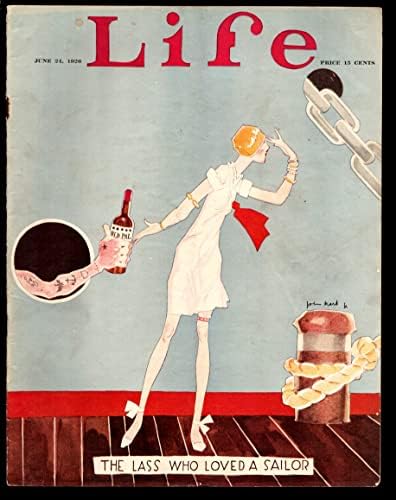 Vida 1/24/1926-john Held Jr Cover Art-Compic & Cartoon Art Ilustrações-Vintage Ads-Fn