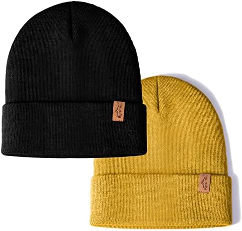 Rajputana 1 e 2 pacotes unissex knit chap chapéu de gorro de inverno para homens e mulheres