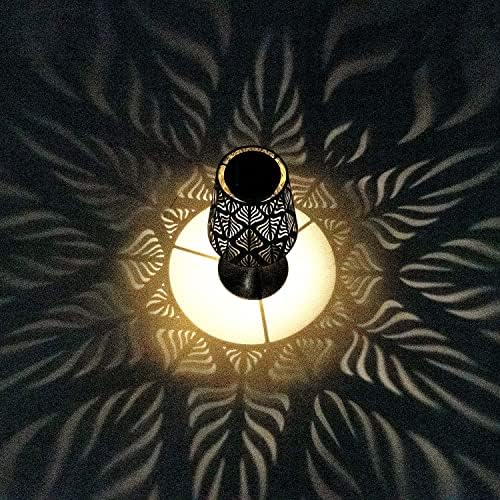 Vestcdf Solar Table Lamp Outdoor Indoor, metal LED LED LUZES DE JARDIM SOLAR DO DOLAR COM PROJETO